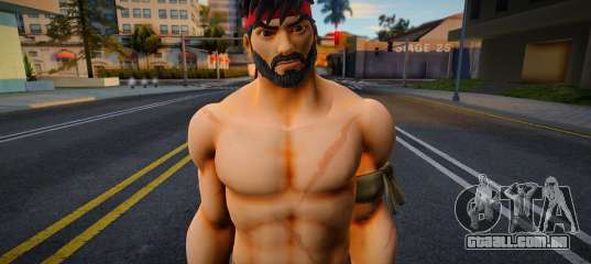 Fortnite Ryu Battle V2 Para GTA San Andreas