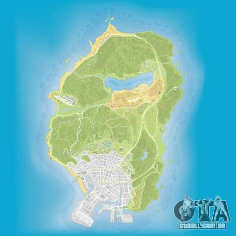 O mapa de subaquático peças em Grand Theft Auto 5