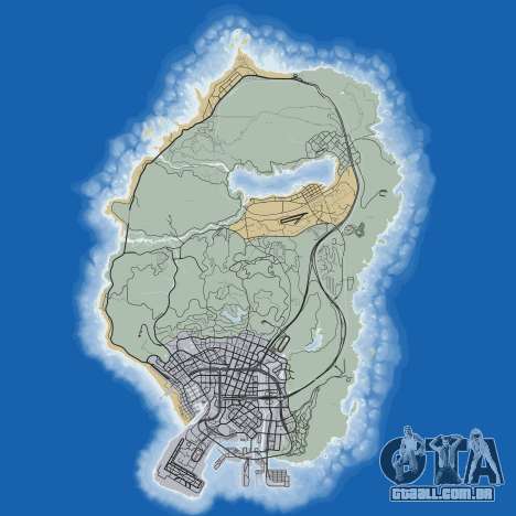 GTA Brasil Team - Desvendando o universo Grand Theft Auto: Mapa