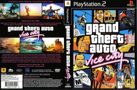 Lançamento de gta Vice City para PS2 na Europa e na Austrália