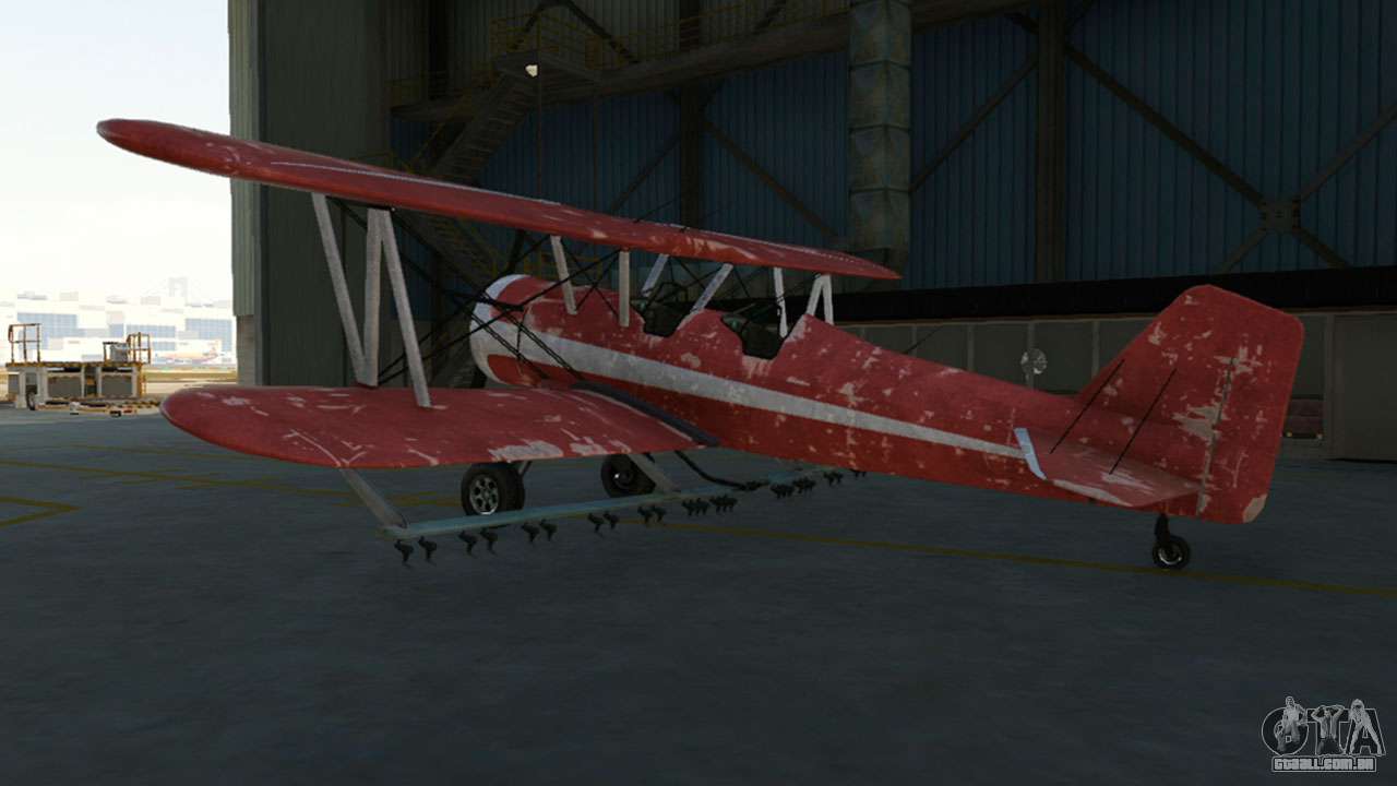 Código do avião Duster do GTA V da Nova Geração 