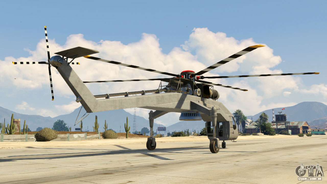 GTA V - Como conseguir o helicóptero raro Skylift