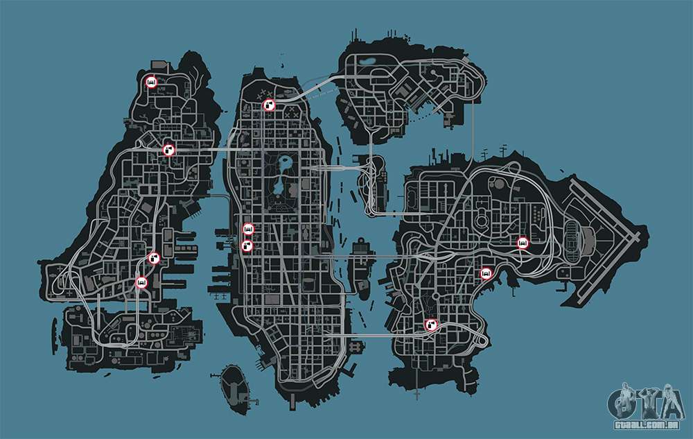 5 dicas para voce que cai entrar na unica cidade com mapa de gta 4