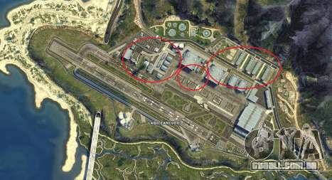 Mapa de Fort de Zancudo de GTA 5