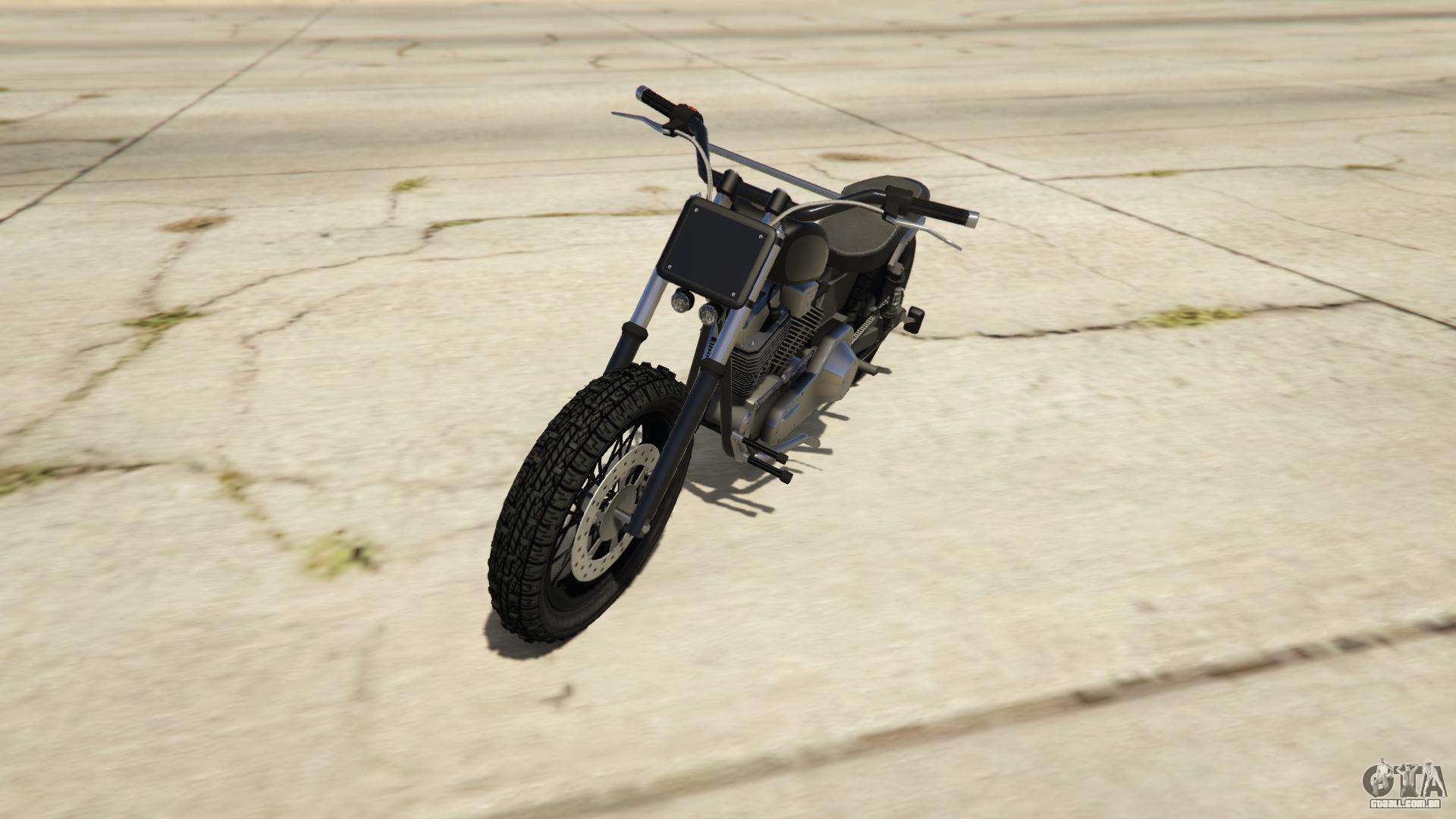 Western Motorcycle Company Cliffhanger do GTA Online - vista frontal