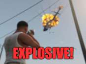 Munição explosiva cheat para GTA 5 no PS3