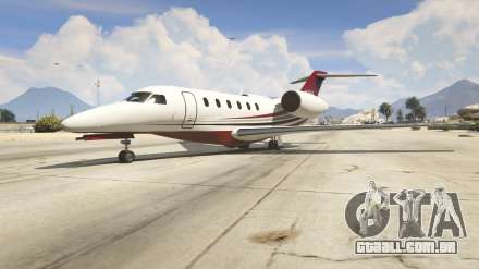 Buckingham Nimbus GTA 5 - screenshots, descrição e especificações do avião