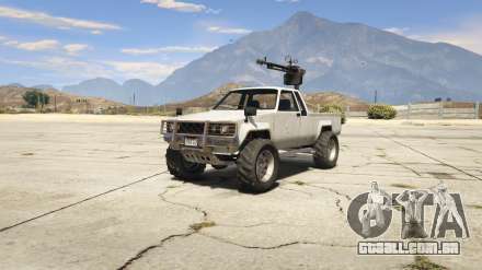 GTA 5 Karin Technical - screenshots, descrição e especificações do veículo off-road.