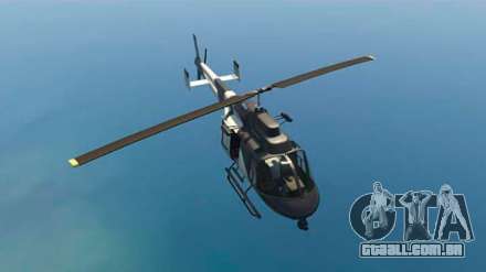 Buckingham Maverick do GTA 5 - imagens, características e descrição de helicóptero