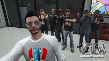 Recrutamento para o GTA Online Assaltos