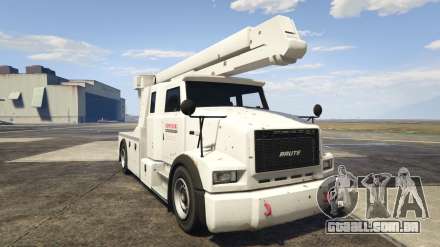 GTA 5 Brute Utility Truck - imagens, características e descrição do caminhão.