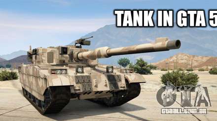 Não sei onde conseguir um tanque de GTA 5? A resposta está aqui!