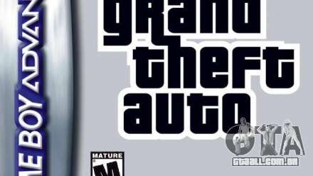 O lançamento de GTA para Game Boy Advance