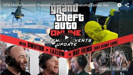 GTA jogo Online: novos vídeos a partir da Freemode Eventos de Atualização.