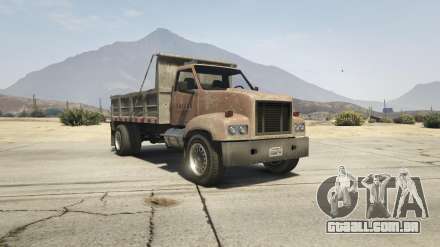 GTA 5 Brute Tipper - imagens, características e descrição do caminhão.