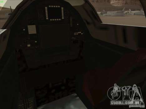 YF-12A para GTA San Andreas