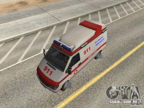 Ford Transit Ambulance para GTA San Andreas