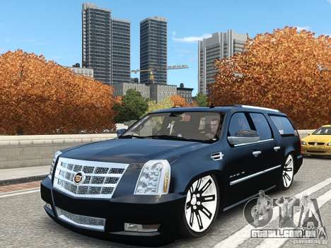 Cadillac Escalade ESV 2012 DUB para GTA 4