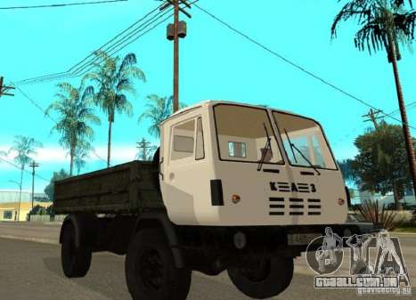 Caminhão de descarga de KAZ 4540 para GTA San Andreas