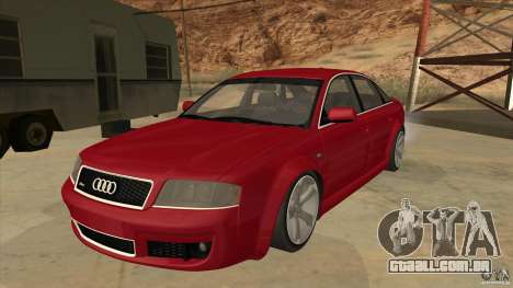 Audi RS6 para GTA San Andreas