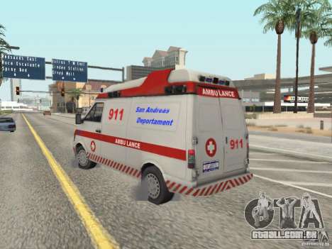 Ford Transit Ambulance para GTA San Andreas