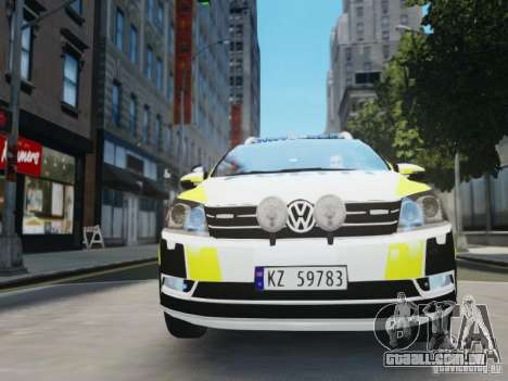 Volkswagen Passat B7 Variant 2012 para GTA 4