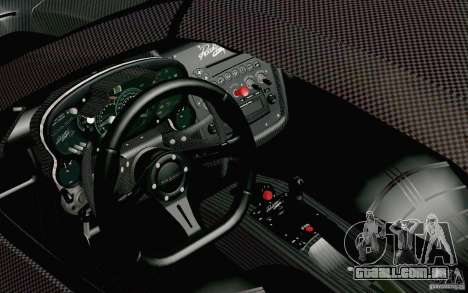 Pagani Zonda Cinque Roadster 2009 para GTA San Andreas