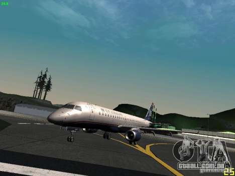Embraer ERJ 190 USAirways para GTA San Andreas