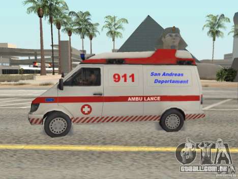 Ford Transit Ambulance para GTA San Andreas