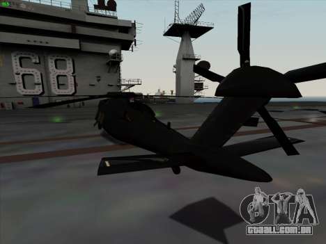 MH-X Stealthhawk para GTA San Andreas