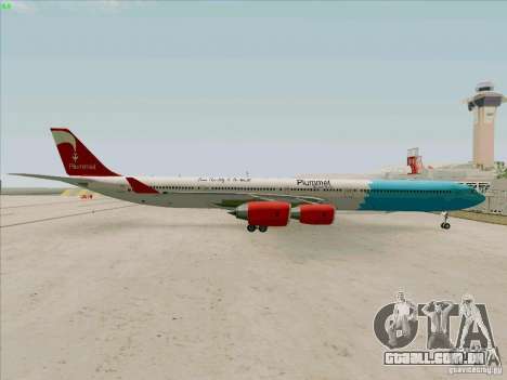 Airbus A-340-600 Plummet para GTA San Andreas