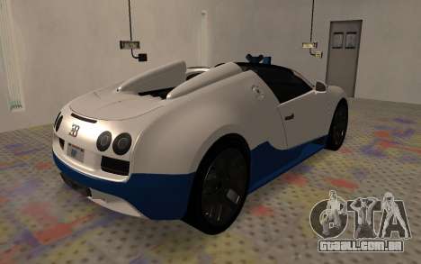 Bugatti Veyron Grand Sport Vitesse para GTA San Andreas