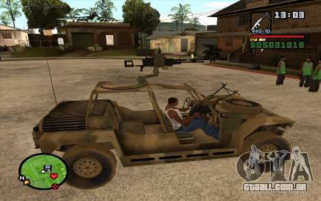 FAV Buggy de Battlefield 2 para GTA San Andreas