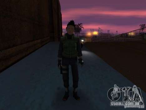 Skin Pack From Naruto para GTA San Andreas