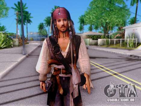 Jack Sparrow para GTA San Andreas