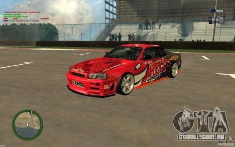 Nissan Skyline R34 Hell Energy para GTA San Andreas