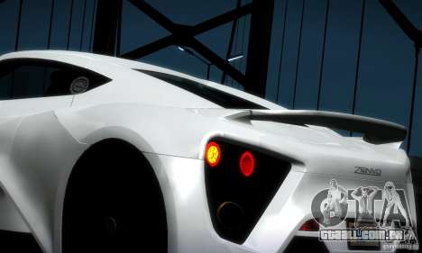 Zenvo ST1 2010 para GTA San Andreas