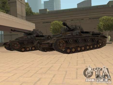 Pzkpfw IV para GTA San Andreas