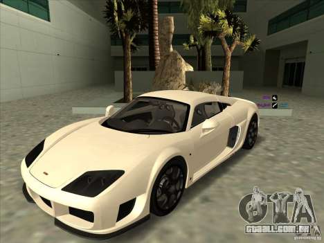 Noble M600 para GTA San Andreas