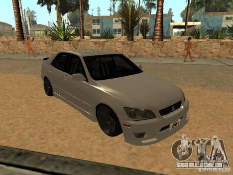 Lexus IS300 JDM para GTA San Andreas