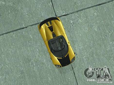 Koenigsegg Agera para GTA San Andreas