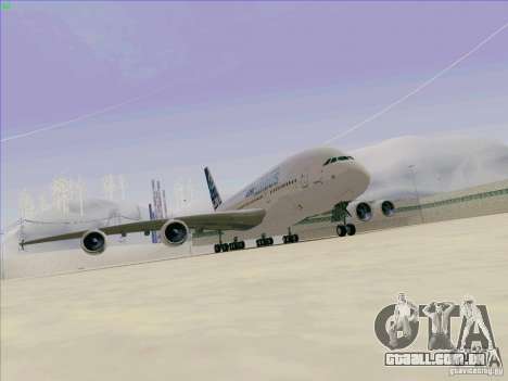 Airbus A380-800 para GTA San Andreas