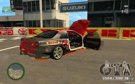 Nissan Skyline R34 Hell Energy para GTA San Andreas