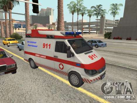 Ford Transit Ambulance para GTA San Andreas