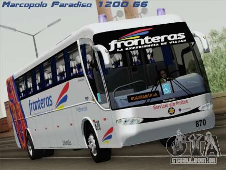 Marcopolo Paradiso 1200 G6 para GTA San Andreas