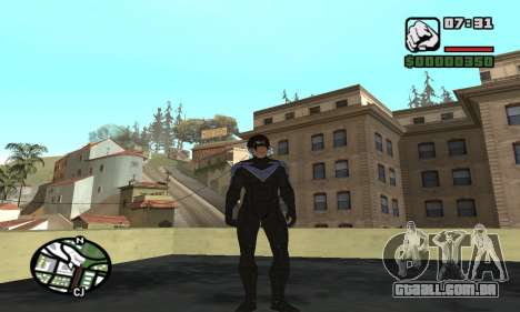 Nightwing skin para GTA San Andreas