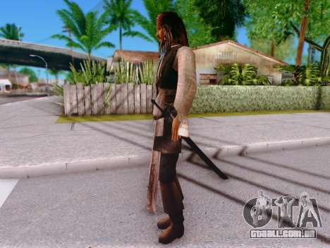 Jack Sparrow para GTA San Andreas