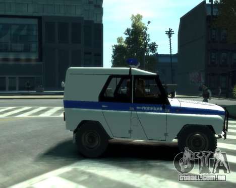 UAZ 31512 polícia para GTA 4