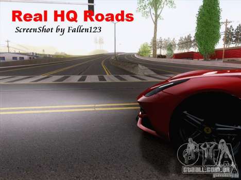 Real HQ Roads para GTA San Andreas