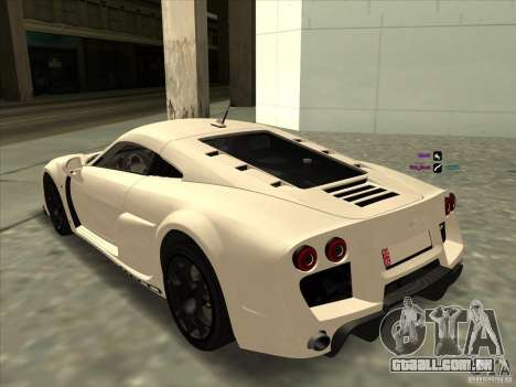 Noble M600 para GTA San Andreas